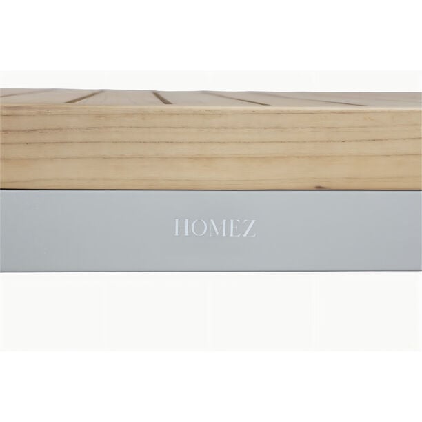 هومز طاولة قهوة ألومنيوم، بيج 120*70*26 سم image number 2