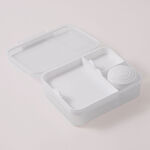 البرتو وعاء سلطة بلاستيك، أبيض 16.8*18.1*8.4سم image number 3