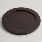 La Mesa wooden charger plate, brown dia 33cm image number 0