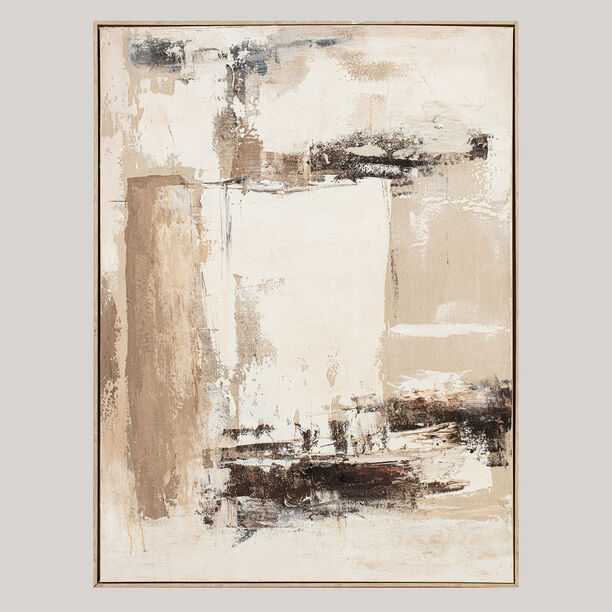 Homez waze wall art framed canvas 90*120 cm, hand painted image number 0