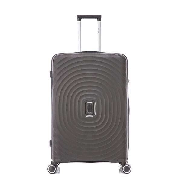 Travel vision durable PP 3 pcs luggage set, black image number 2