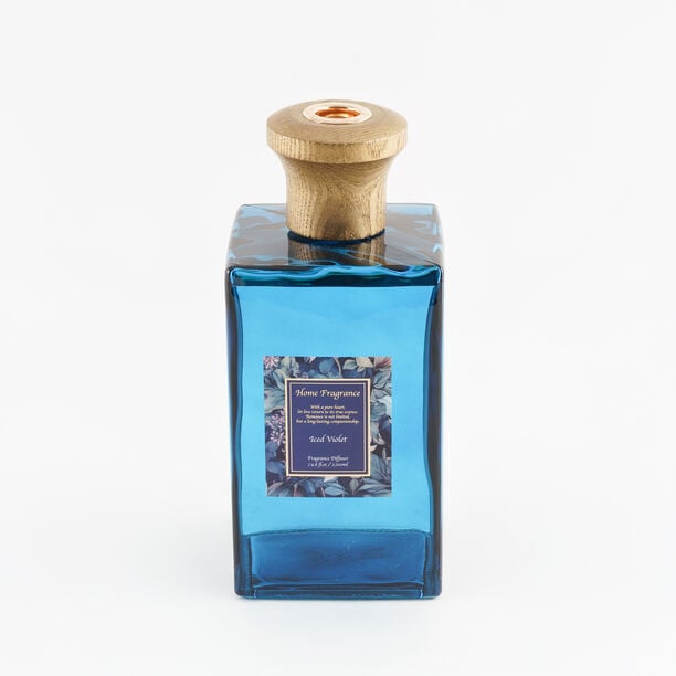 هومز فواحة عطور زجاجي البنفسج المثلّج برائحة الزهور مع أعواد 2200 مل image number 3