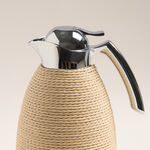 Dallaty vacuum flask light beige rope 1L image number 2
