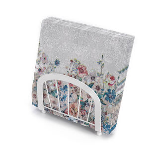 Ambiente Serving Paper Napkins Rose Design Stone Color