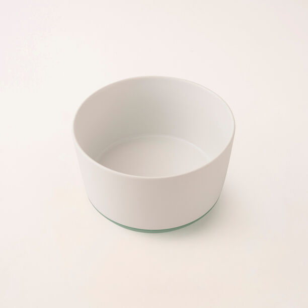 Safa’a white and green porcelain 18 Pcs dinner set image number 3