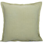 Linen green cushion cover 50*50 cm image number 0