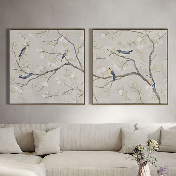 Homez Framed Canvas Wall Art 100*100*4Cm image number 0