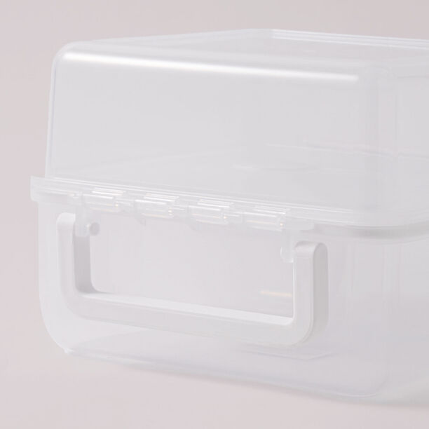 البرتو علبة غداء بلاستيكية، أبيض 2460مل image number 4