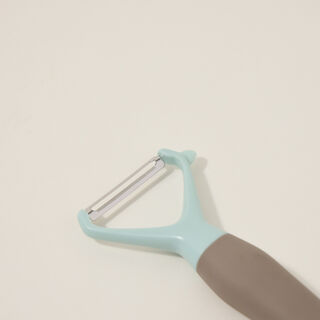 Alberto Peeler Stainless Steel Blade Blue & Brown