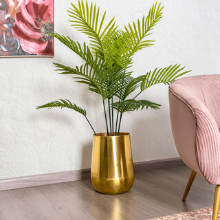 Aluminum Planter Gold 30*30*40 cm