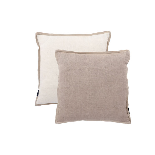 Cottage Linen Cotton Cushion 50 * 50 cm Beige image number 1
