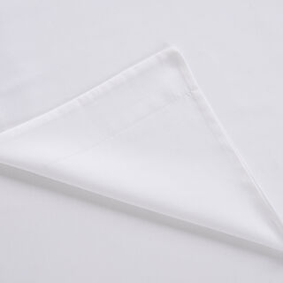 Boutique Blanche Duvet Cover Set 100% Cotton 300Tc Sateen Full White 200*200 Cm