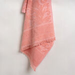 Jacquard cotton hand towel, peach 30*50 cm image number 0