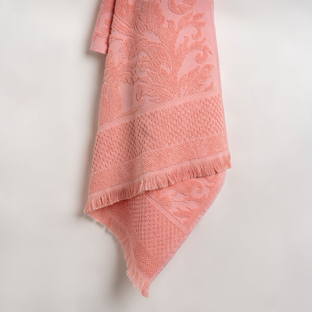Jacquard cotton hand towel, peach 30*50 cm image number 0