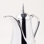 Dallaty Plastic Vacuum Flask Set Of 2, 1L, Silver image number 7