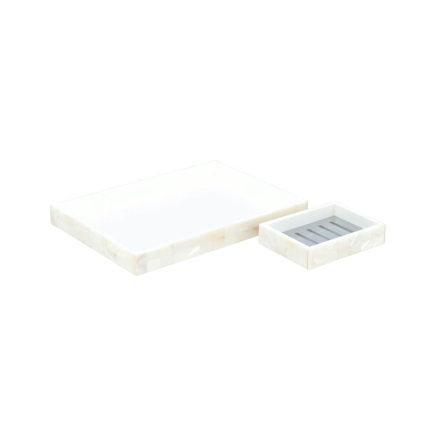 5 Pcs Bath Set Pearlized image number 2