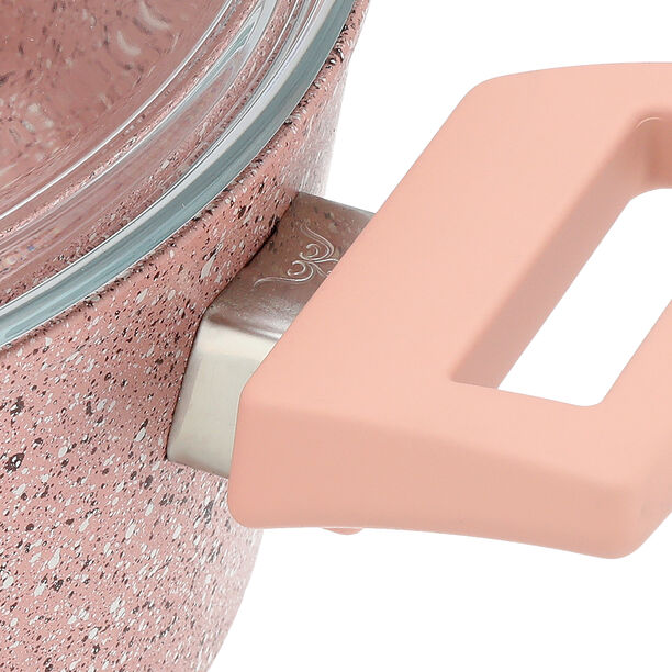Alberto 7 piece pink granite cookware set image number 9