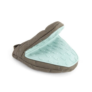 Alberto Cotton & Silicone Holder Heat Resistant Brown & Blue