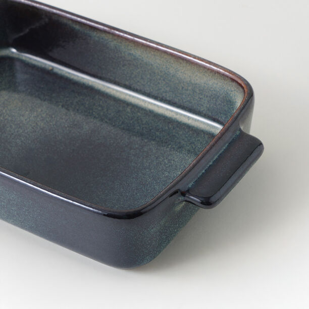 La Mesa stoneware oven to table 2pcs rectangular dish set, blue image number 7
