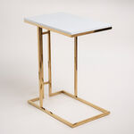 طاولة جانبية من الرخام image number 1