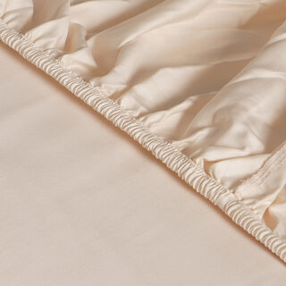 Ambra 500 TC egyptian cotton fitted sheet 160*200 cream
