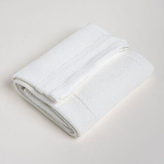 Waffle cotton bath towel, beige 70*140 cm