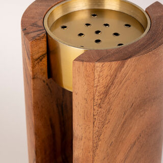 Wood Oud Burner Natural Color
