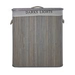 Bamboo Hamper Grey image number 1