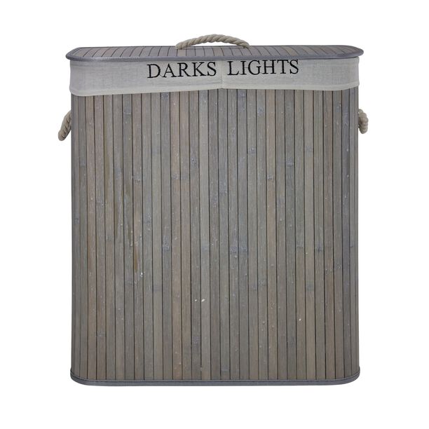 Bamboo Hamper Grey image number 1