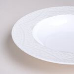 La Mesa white porcelain 18 pc dinner set image number 5