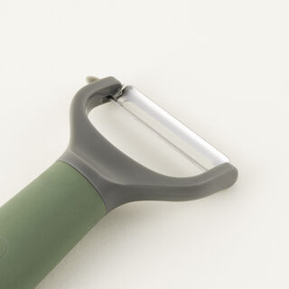 البرتو مقشرة على شكل Y ستانلس ستيل أخضر 18.5*7*2.9 سم