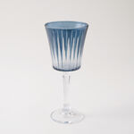 La Mesa Glass Juice Cups Set 4Pcs 290Ml, Blue image number 1
