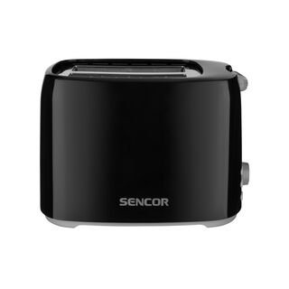 2 slots Sencor black electric toaster 750 W