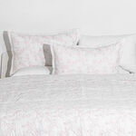 Boutique Blanche 3pcs queen cotton comfrter set 200*230cm, white image number 1
