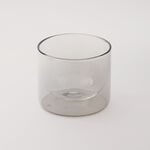 Qurtuba Collection La Mesa Double Wall Glass Serving Bowl, 15*12.5 cm image number 1