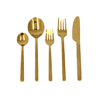 20 PCS CUTLERY SET ROSE GOLD