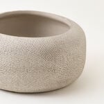 Homez clay pot bowl 25.5*25,5*12cm, grey image number 2