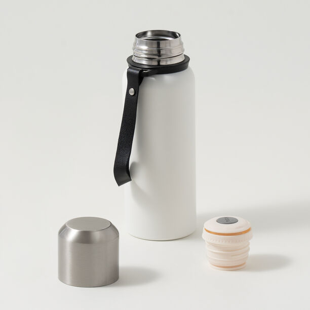 Dallaty Stainless Steel Thermo Cup 500Ml In White image number 3