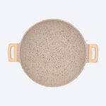 Alberto Deep Fry Pan Granite 33 cm With Cover image number 3
