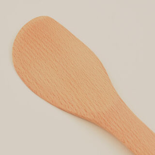 Pentola wood rounded spatula, silicone handle, green 30*6.8*1.5 cm