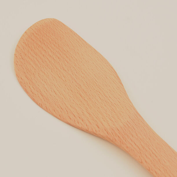 Pentola wood rounded spatula, silicone handle, green 30*6.8*1.5 cm image number 2