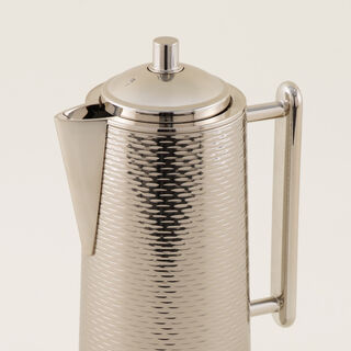 Dallaty Stainless Steel Steel Vacuum Flask Set 1L, Silver