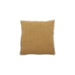 Cottage Linen Cotton Cushion 50 * 50 cm Yellow image number 2
