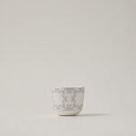 Dallaty white porcelain and glass Tea and coffee cups set 18 pcs image number 3