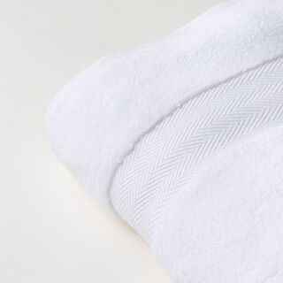 Boutique Blanche Microcotton Hand Towel, White, 100*50Cm