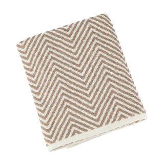 Yarn Dyed Zigzag Bath Towel 90*150 Cm