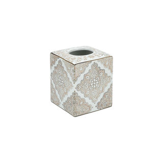 Tissue Box Beige Pattern 13 *13 * 16 cm