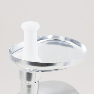 Alberto meat grinder aluminum die casting polypropylene 1.5kg/min