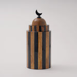 Homez Samrah Collection Decoration Item, Black & Brown, 22*35 Cm image number 0