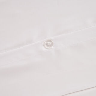 Boutique Blanche Duvet Cover Set Tencel 300Tc Super King White 260*240 Cm